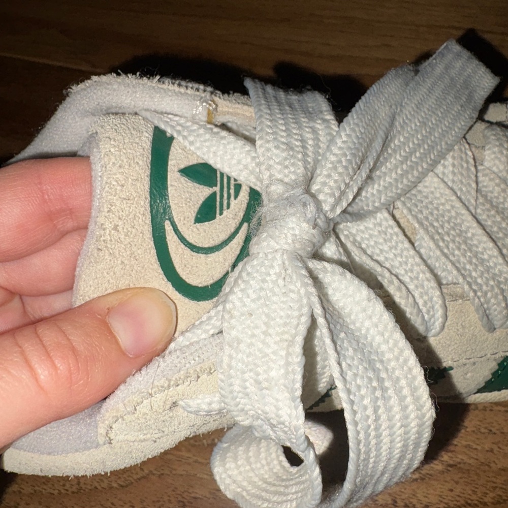 Adidas Campus Off-White and Green - Picture 4 of 5